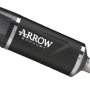 Arrow Indy Race EVO "DARK" Aluminum Silencer Exhaust w/ CF End Cap | Yamaha MT-09 / SP (2024-2025)